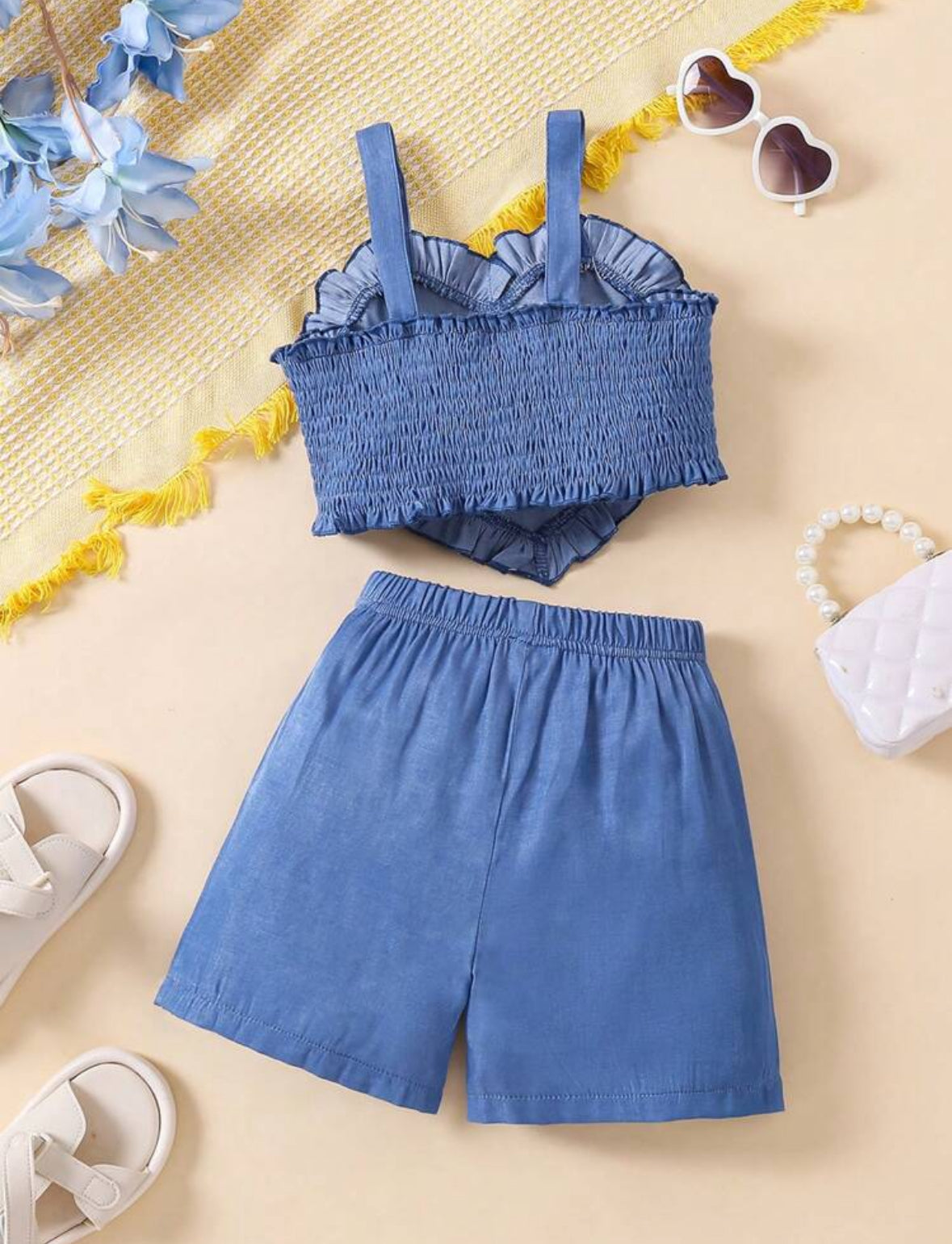 Conjunto short más top